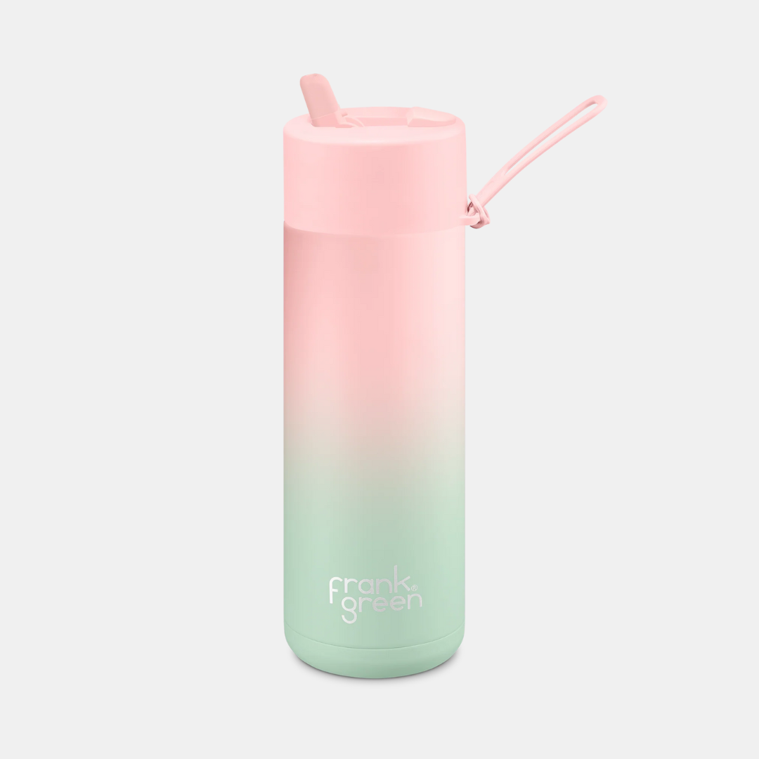 frank green 34oz Ceramic Reusable Bottle Blushed