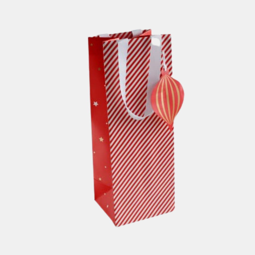 Candy cane gift online bags