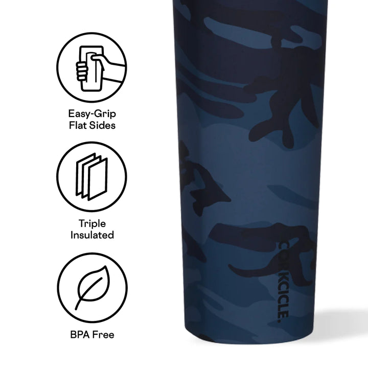 Corkcicle | Corkcicle Series A Sports Canteen 950ml - Navy Camo | Shut the Front Door