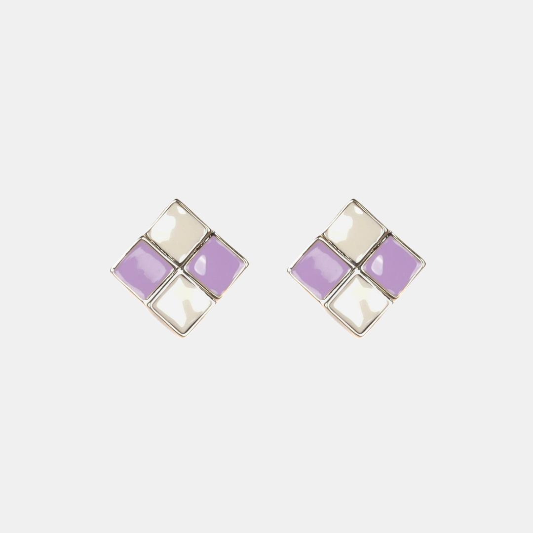 Antigone | Orchid Earrings - Lilac/White | Shut the Front Door