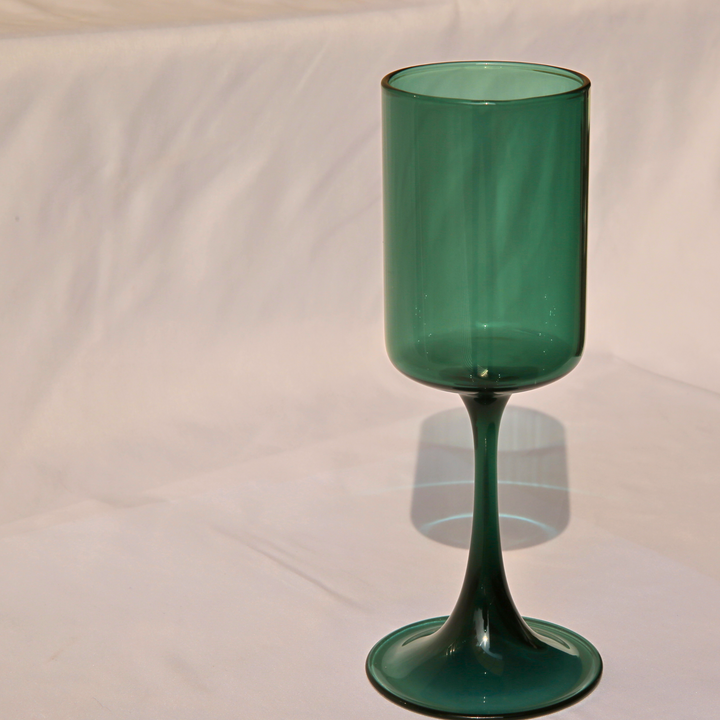 Garcia | Wine Glass 350ml - Green | Shut the Front Door