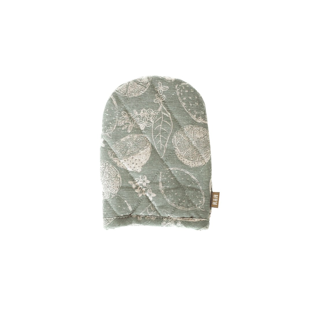 Raine & Humble | Lemon Marmalade Short Oven Glove - Sage | Shut the Front Door