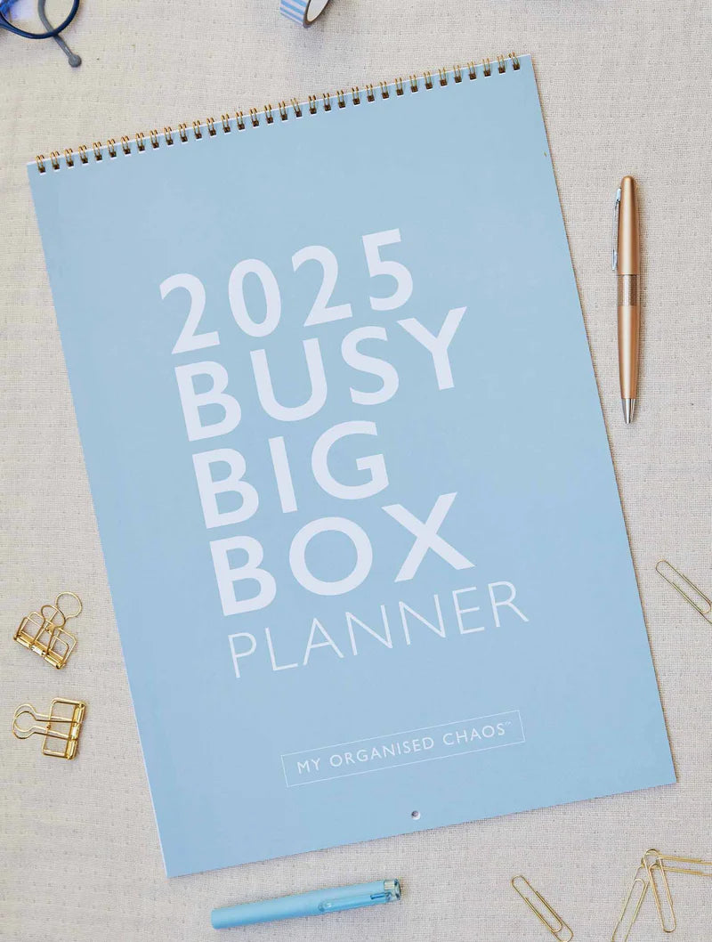 Write to Me Stationery | 2025 Busy Big Box Wall Planner | Shut the Front Door