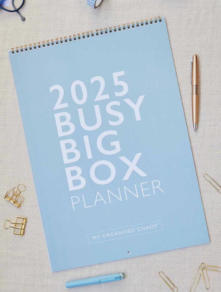 Write to Me Stationery | 2025 Busy Big Box Wall Planner | Shut the Front Door