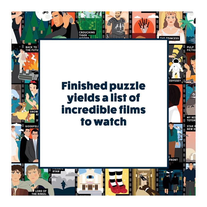 Ridleys | Bucket List Puzzle - 50 Must-Watch Movies | Shut the Front Door