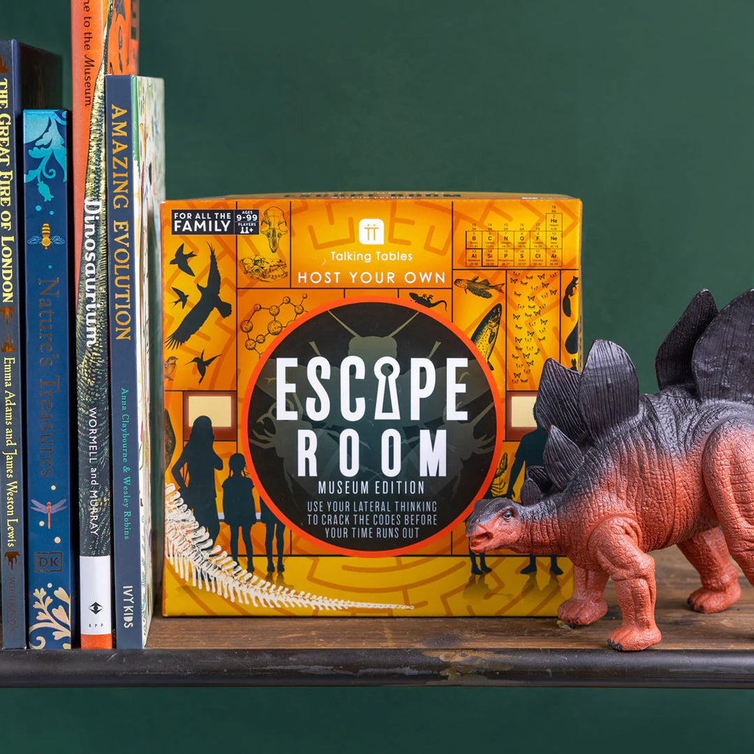 Talking Tables | Host Your Own Family Escape Room - Museum Edition | Shut the Front Door