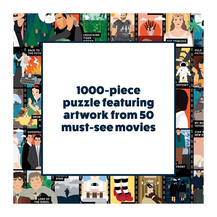 Ridleys | Bucket List Puzzle - 50 Must-Watch Movies | Shut the Front Door