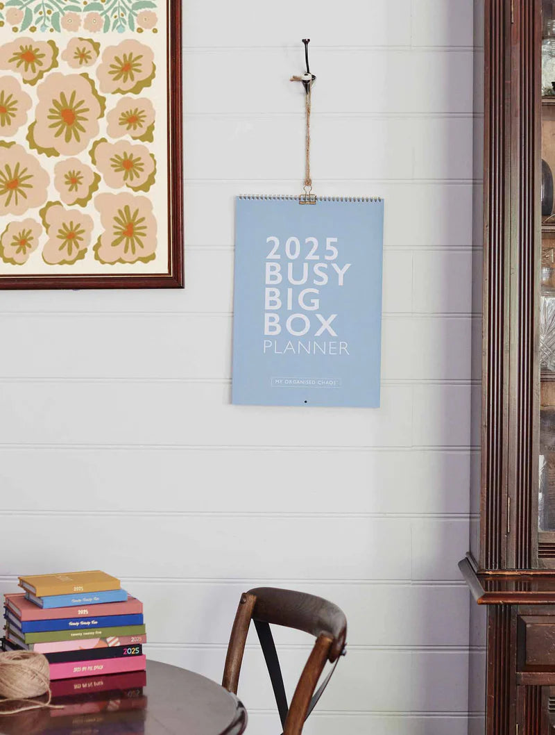 Write to Me Stationery | 2025 Busy Big Box Wall Planner | Shut the Front Door