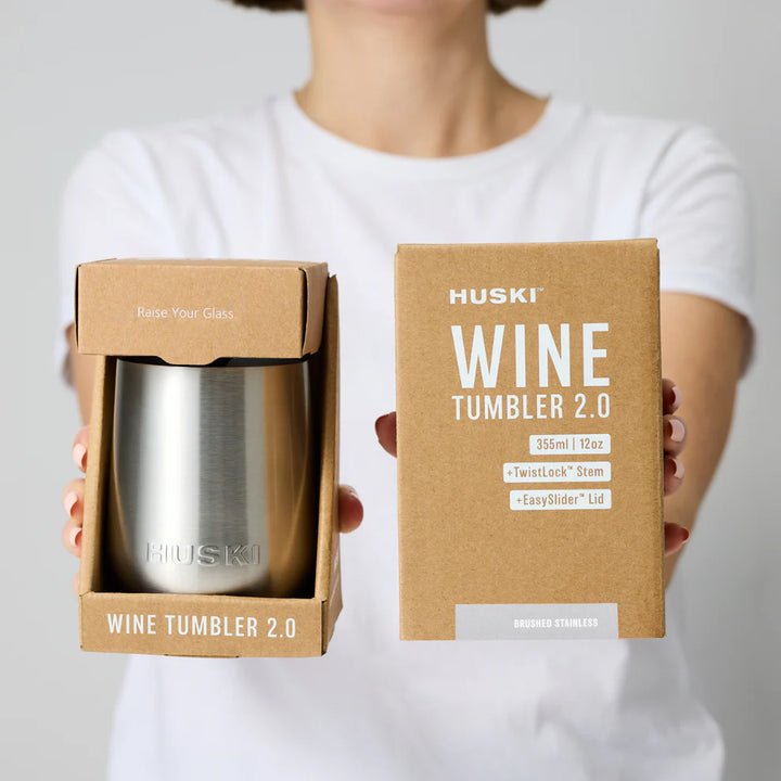 Huski | Huski Wine Tumbler 2.0 - Lemon | Shut the Front Door