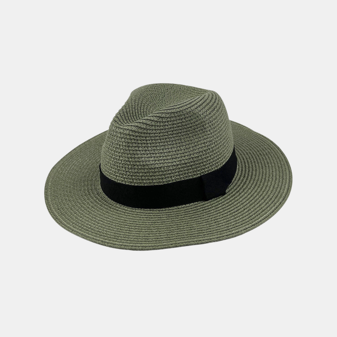 Antigone | Fedora Hat - Sage/Black | Shut the Front Door