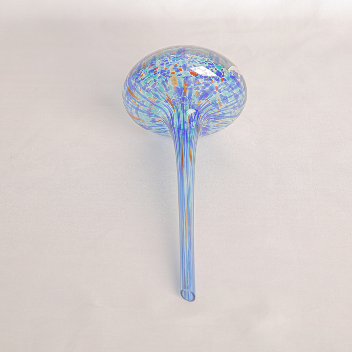 Garcia | Glass Plant Feeder Mushroom - Blue | Shut the Front Door