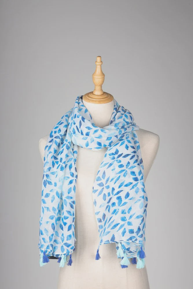 Antigone | Sienna Scarf - Blue | Shut the Front Door