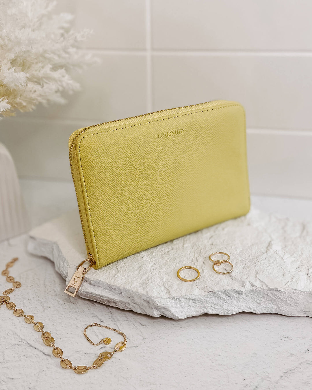 Louenhide | Katie Jewellery Wallet - Lemon | Shut the Front Door