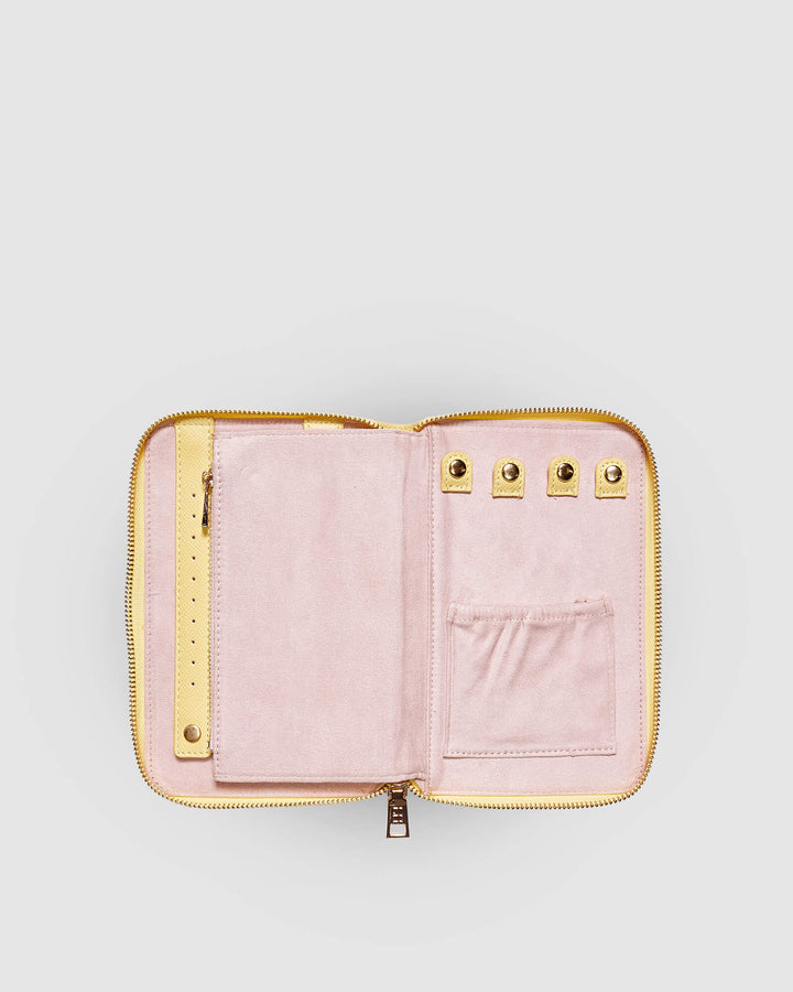 Louenhide | Katie Jewellery Wallet - Lemon | Shut the Front Door