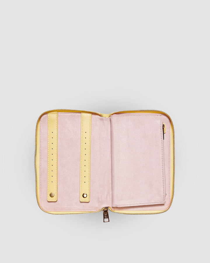 Louenhide | Katie Jewellery Wallet - Lemon | Shut the Front Door