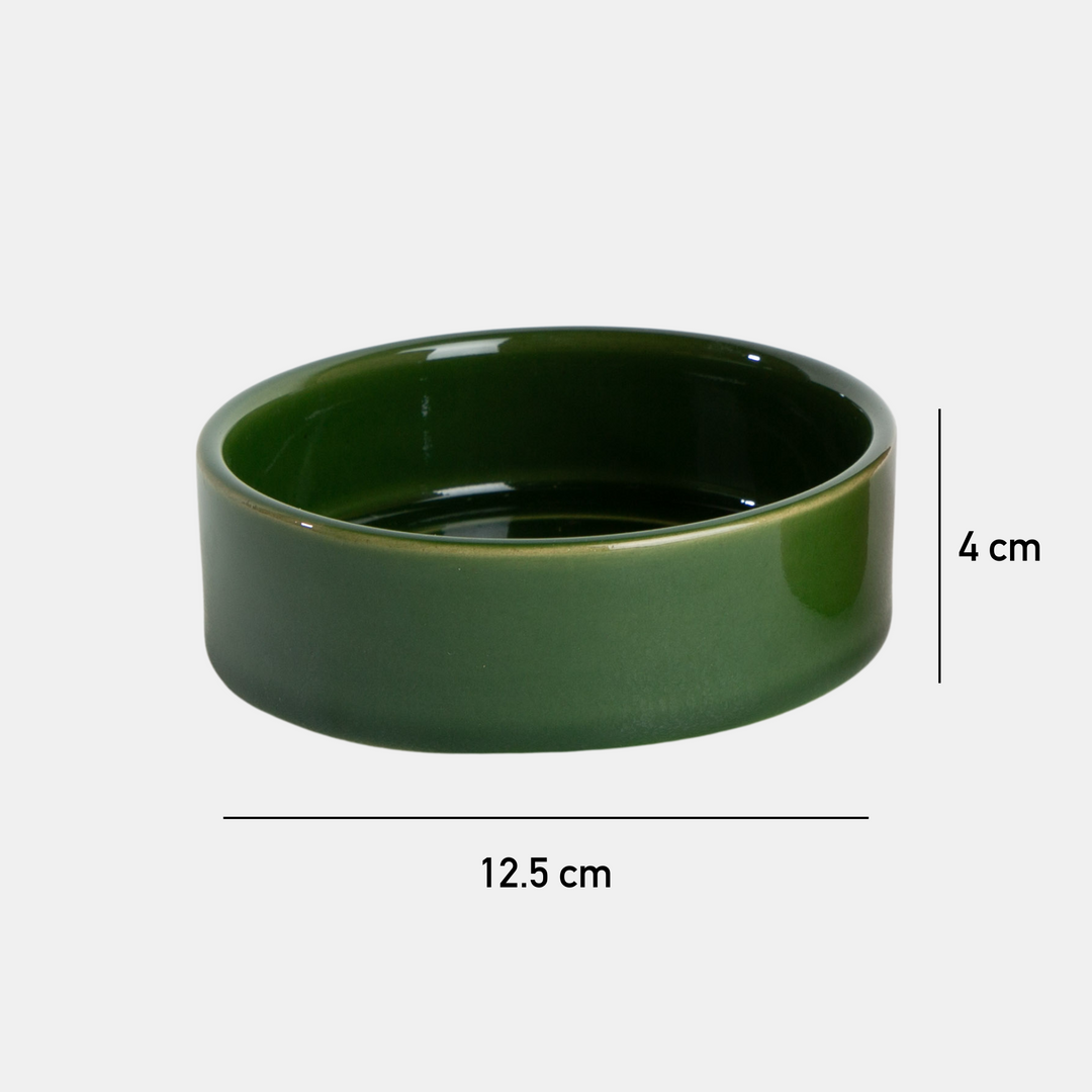 Antigone | Pet Bowl Small - Olive Gloss | Shut the Front Door