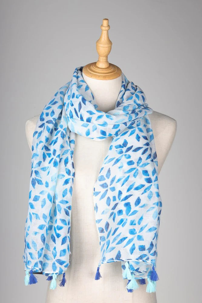 Antigone | Sienna Scarf - Blue | Shut the Front Door