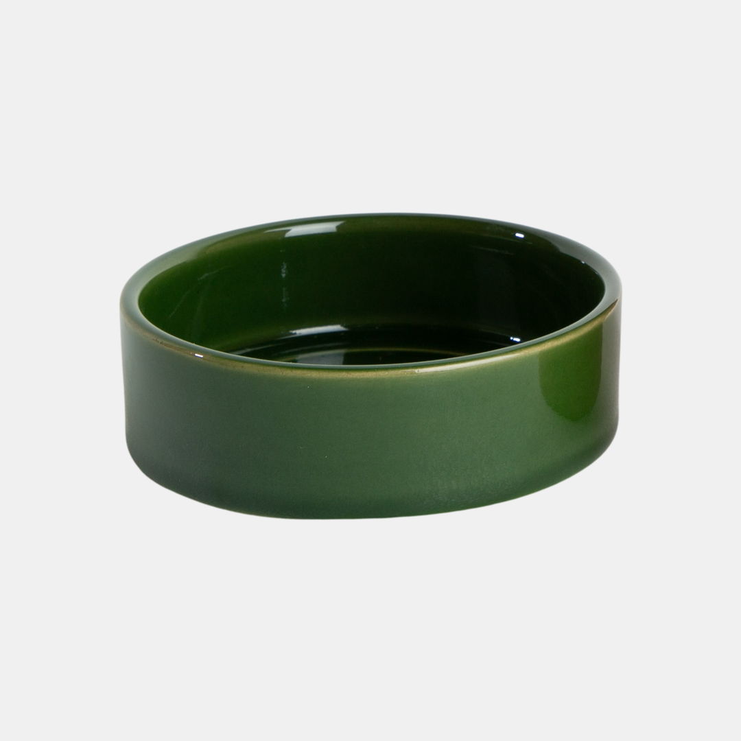 Antigone | Pet Bowl Medium - Olive Gloss | Shut the Front Door