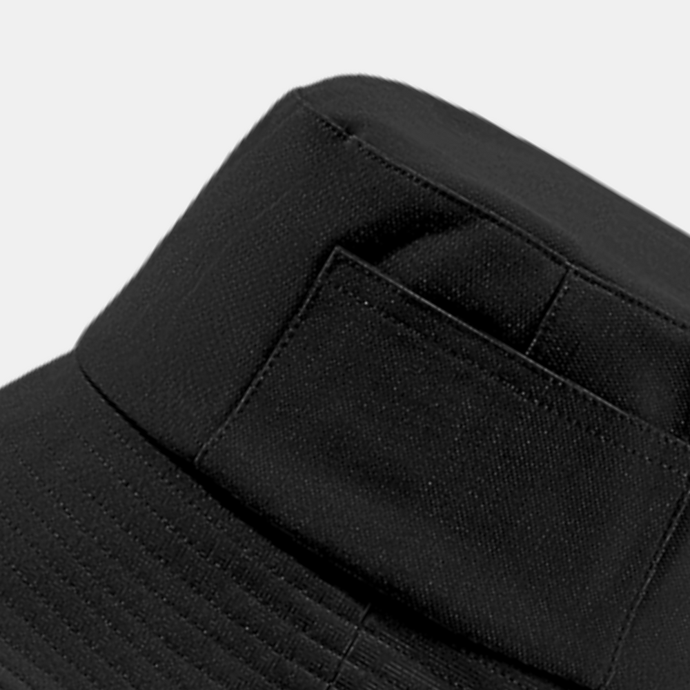 Antigone | Jordan Pocket Bucket Hat - Black | Shut the Front Door