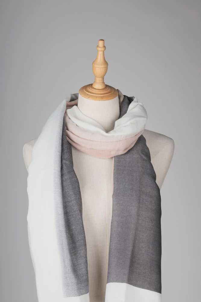 Antigone | Stella Abstract Scarf - Sand/Black | Shut the Front Door