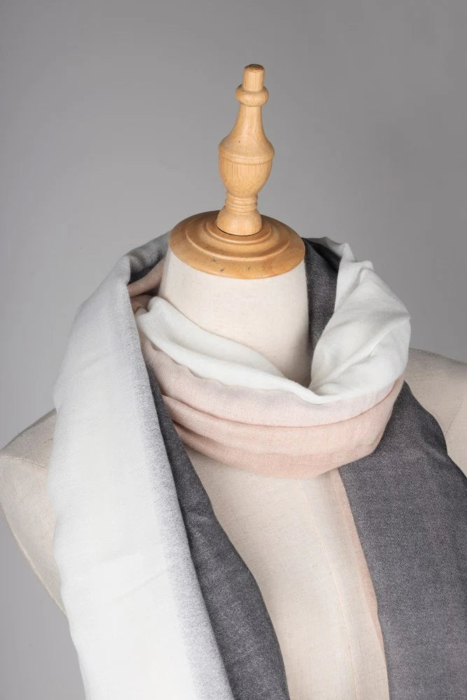 Antigone | Stella Abstract Scarf - Sand/Black | Shut the Front Door