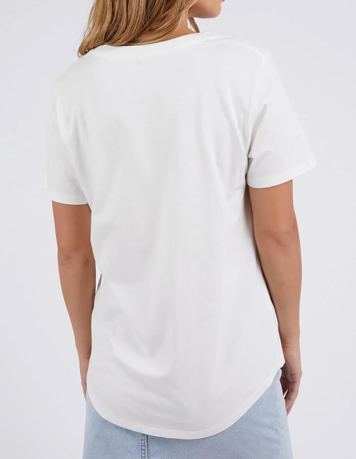 Foxwood | In Bloom Tee - White | Shut the Front Door