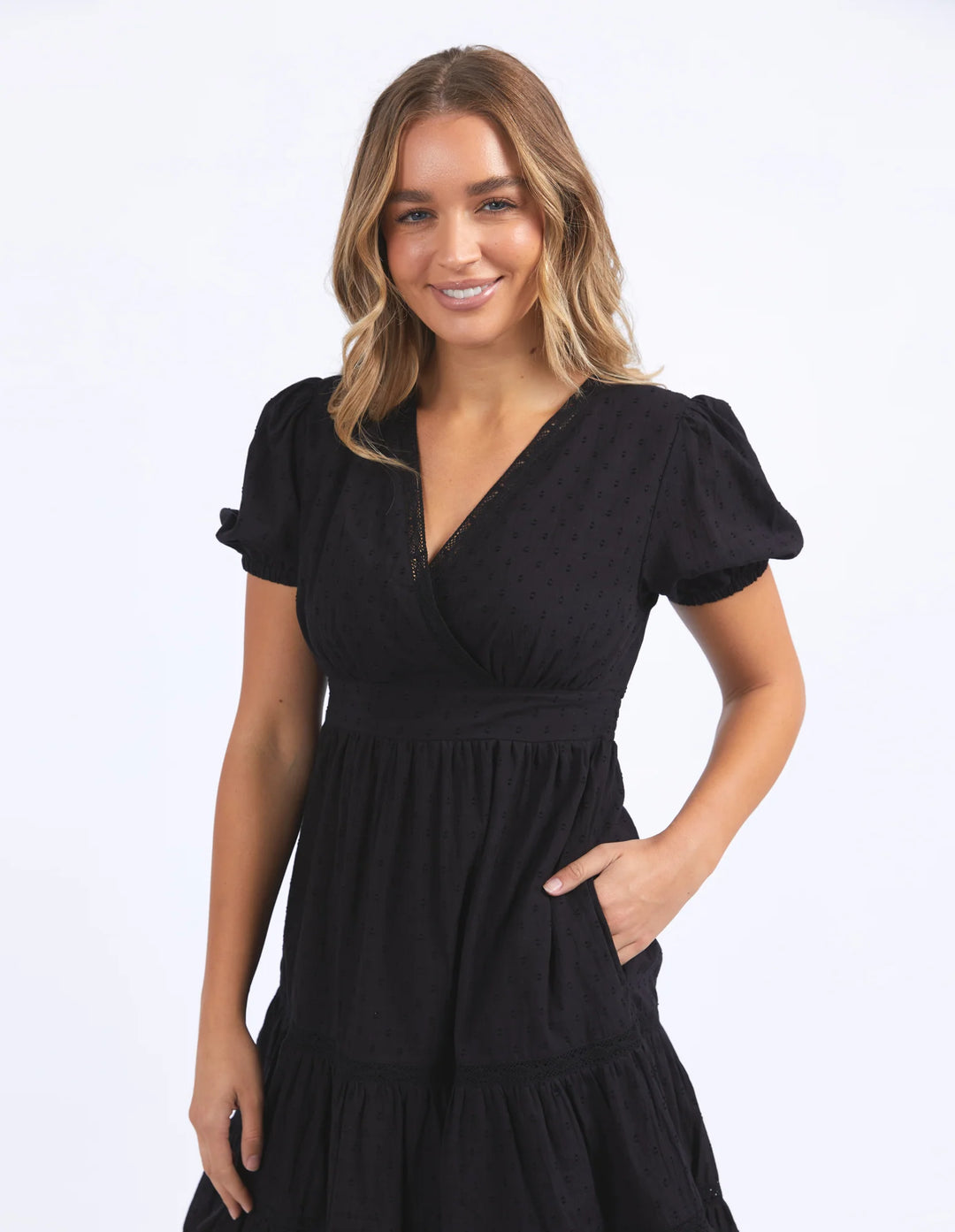 Foxwood | Vacanza Dress - Black | Shut the Front Door