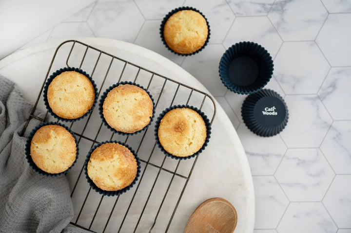 Reusable Muffin Liners 12 pack - Dark Mood