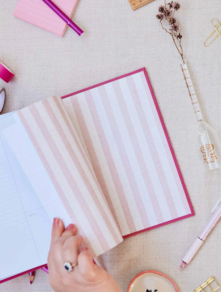 Write to Me Stationery | 2025 On The Daily Planner - Fuchsia | Shut the Front Door