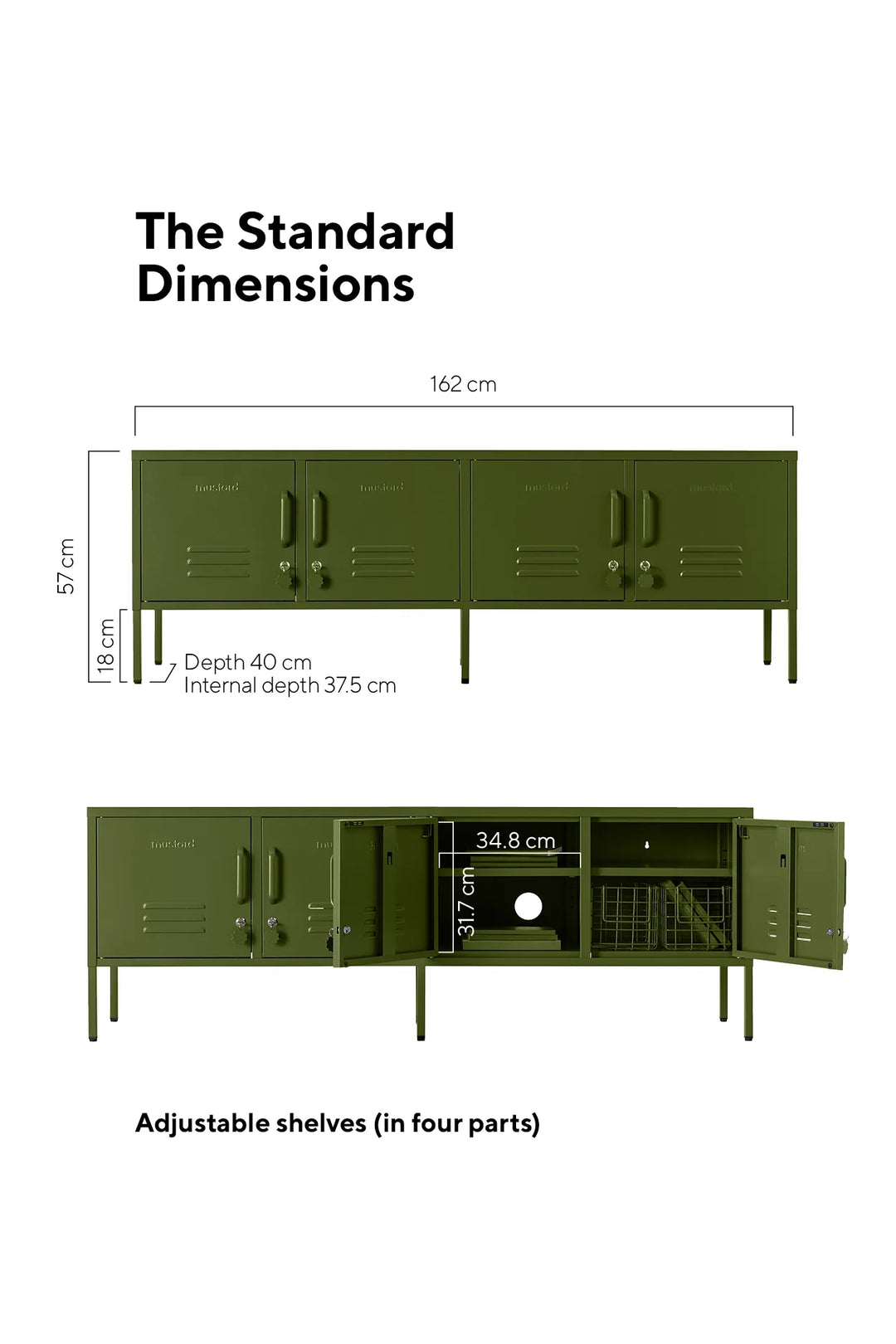 Mustard | Standard Locker - Olive | Shut the Front Door