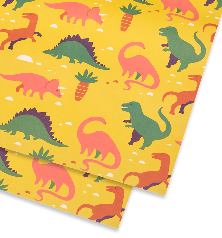 Lagom | Gift Wrap Sheet Dinosaur | Shut the Front Door