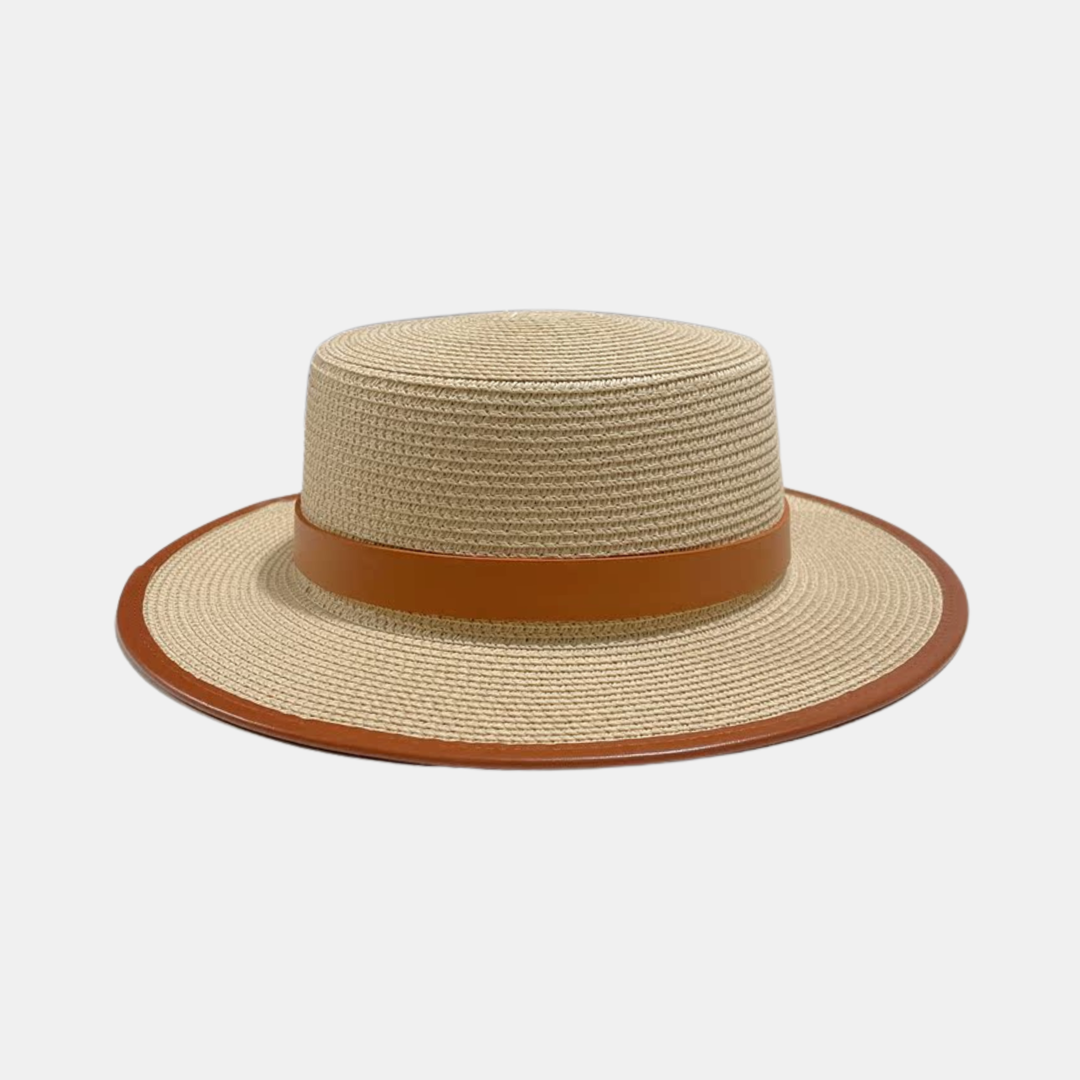 Antigone | Classic Sunhat - Dark Natural/Tan | Shut the Front Door