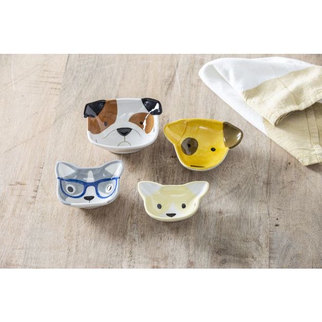 Davis & Waddell | Dog Measuring Cups - Set of 4 | Shut the Front Door