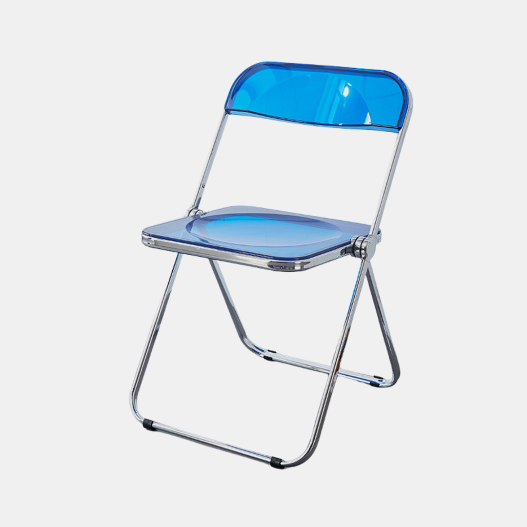 Garcia | Folding Chair - Blue | Shut the Front Door