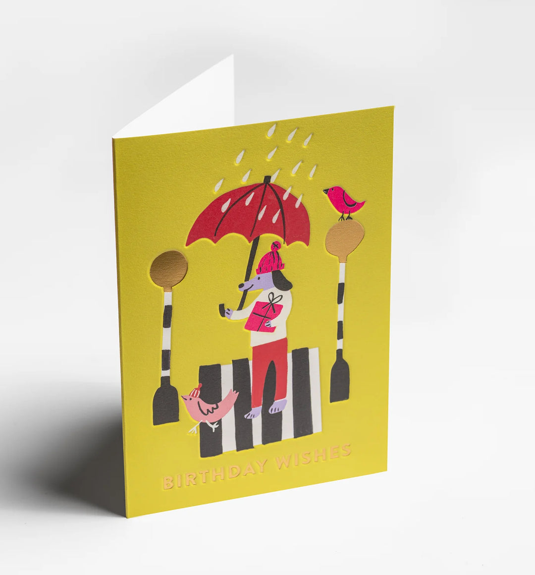 Lagom | Card Birthday Wishes Zebra Crossing | Shut the Front Door