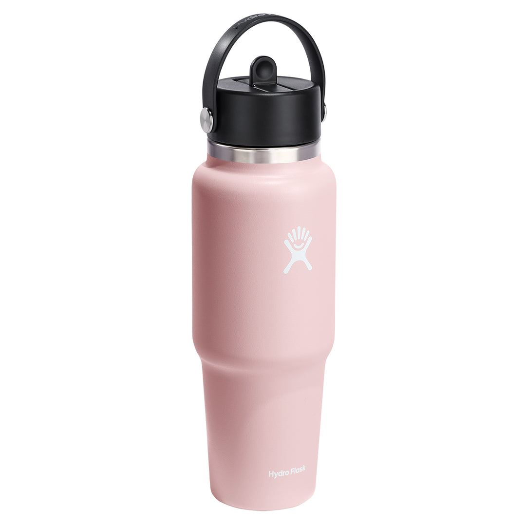 Hydro Flask | Hydro Flask Wide Flex Straw Travel Bottle 946ml - Trillium Pink | Shut the Front Door