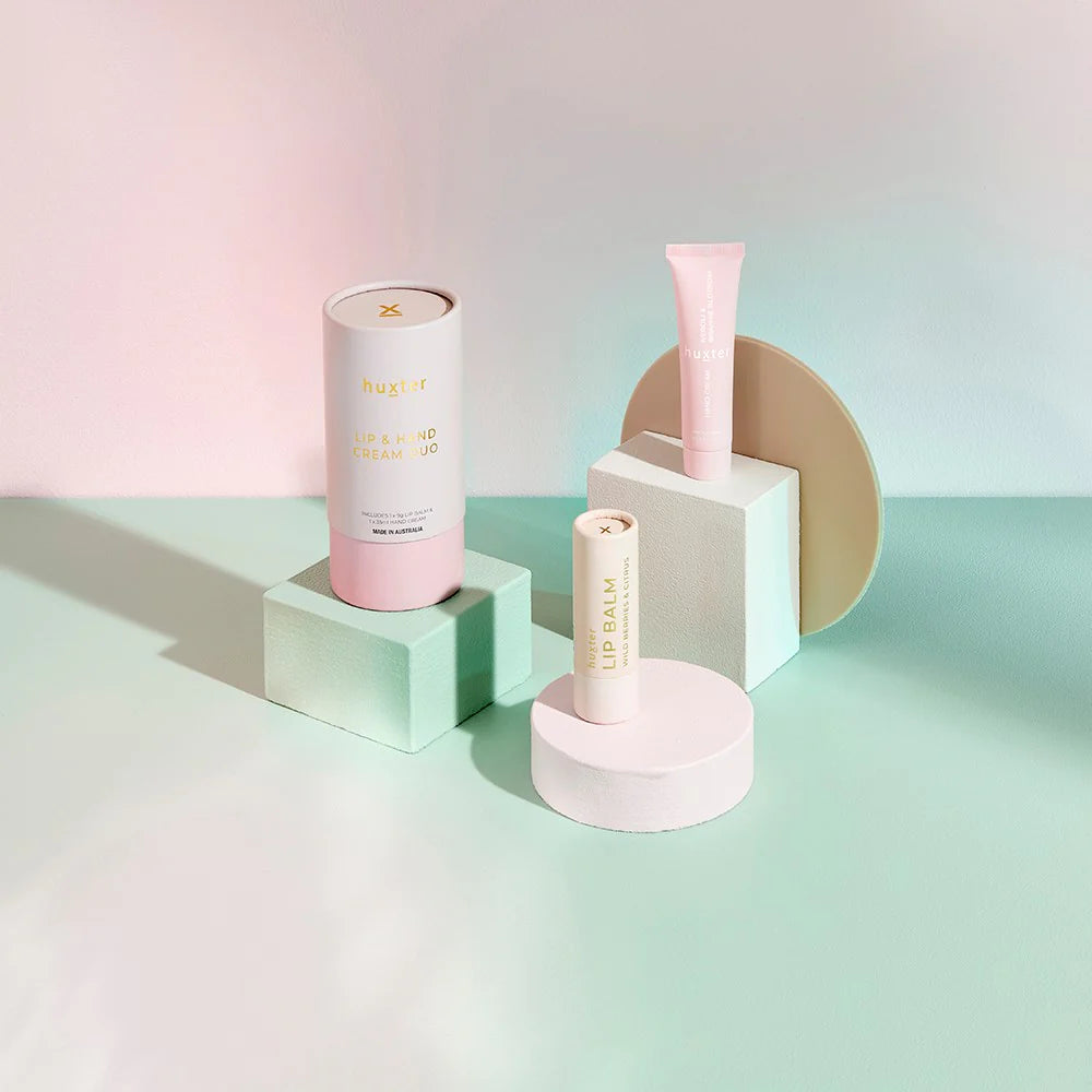 Huxter | Lip & Hand Cream Duo - Neroli & Orange Blossom | Shut the Front Door