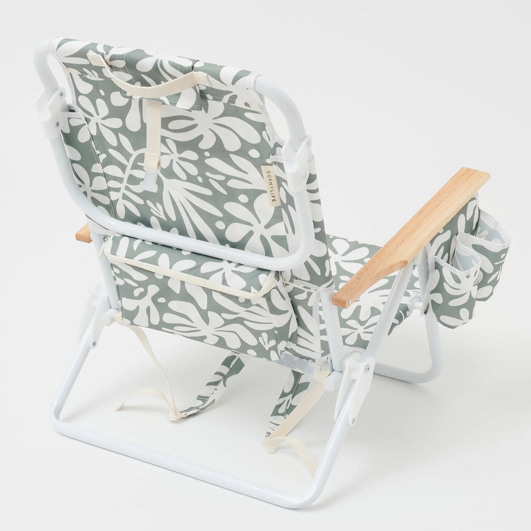 Sunnylife | The Luxe Beach Chair - The Vacay Olive | Shut the Front Door