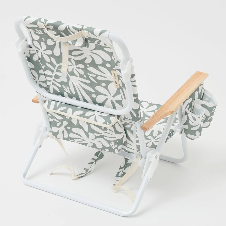 Sunnylife | The Luxe Beach Chair - The Vacay Olive | Shut the Front Door