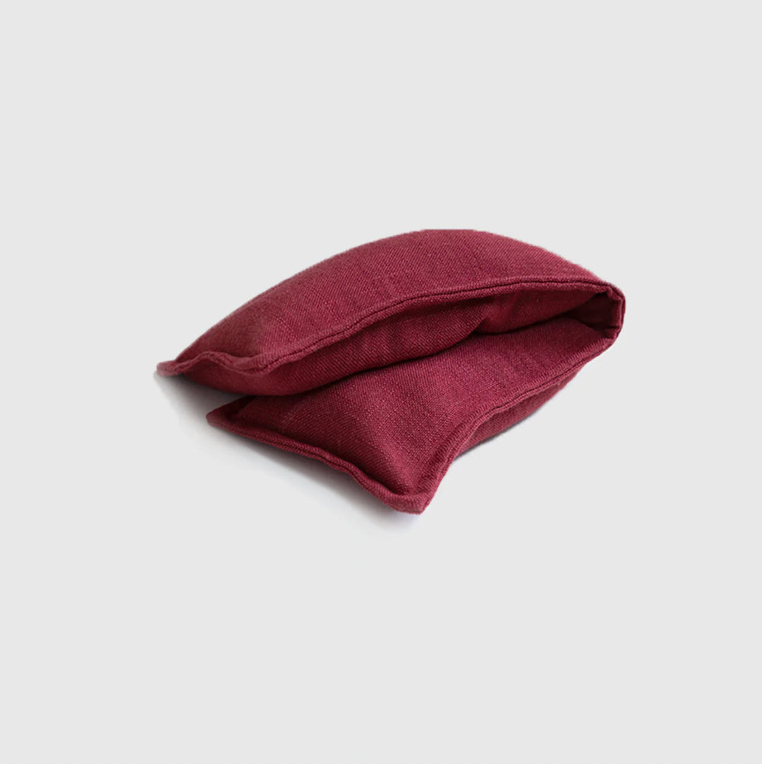 MOOD | Heat Pack - Sangria Red Linen | Shut the Front Door