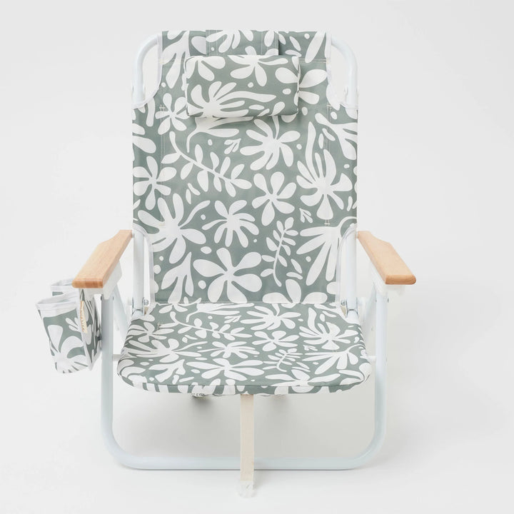 Sunnylife | The Luxe Beach Chair - The Vacay Olive | Shut the Front Door