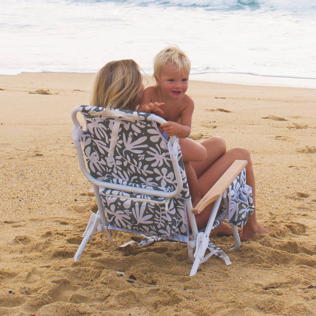 Sunnylife | The Luxe Beach Chair - The Vacay Olive | Shut the Front Door