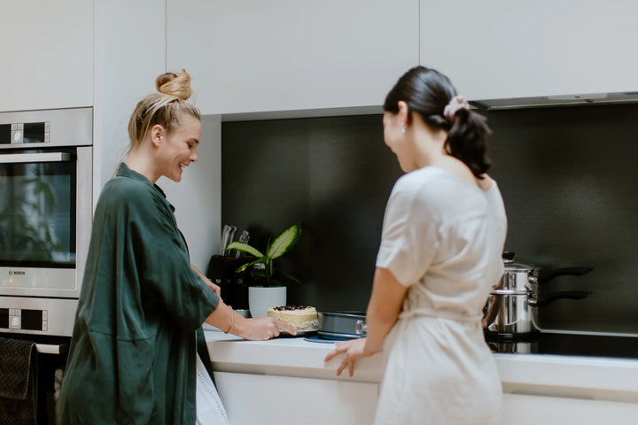 CaliWoods | Reusable Circular Baking Mat - Dark Mood | Shut the Front Door