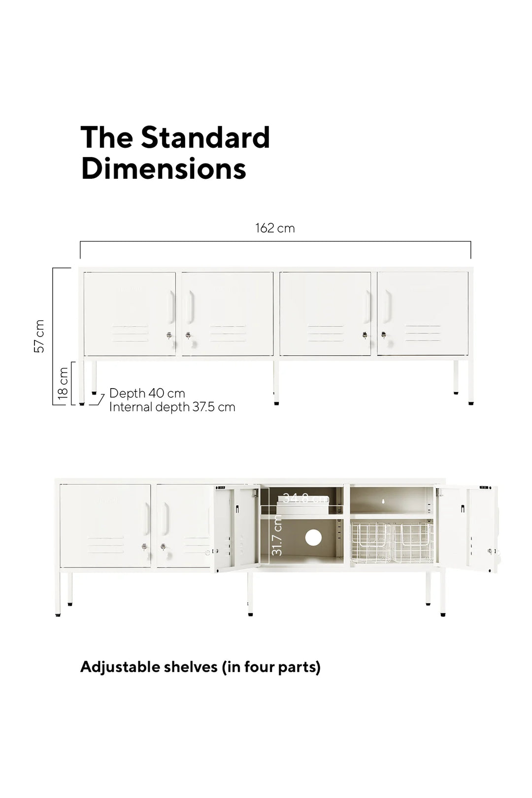 Mustard | Standard Locker - Chalk | Shut the Front Door