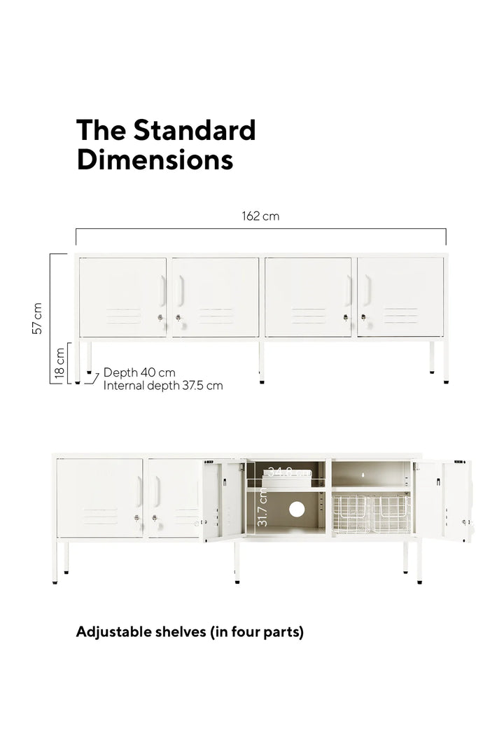 Mustard | Standard Locker - Chalk | Shut the Front Door