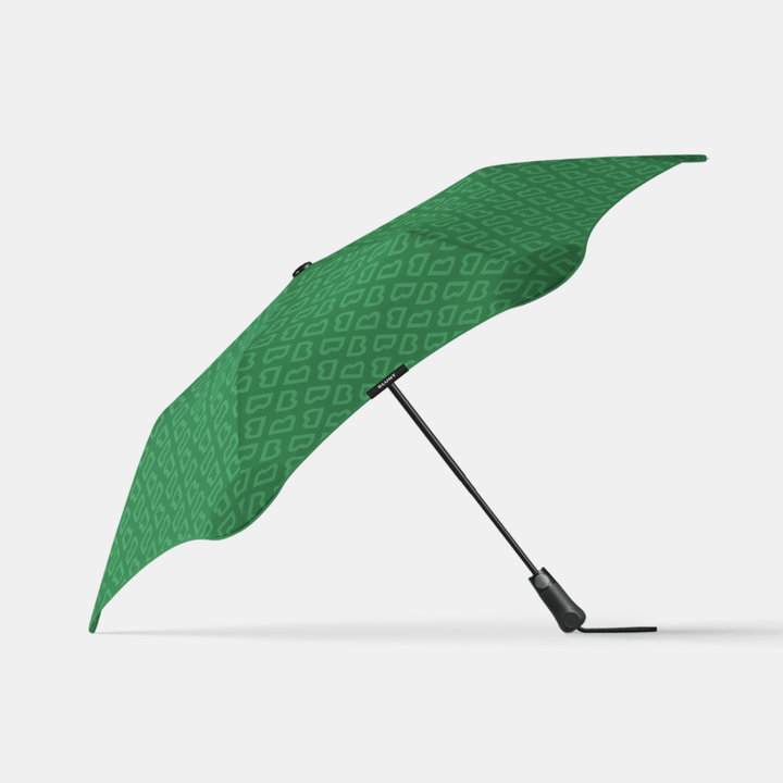 Blunt | Blunt Umbrella Metro X Green Monogram | Shut the Front Door