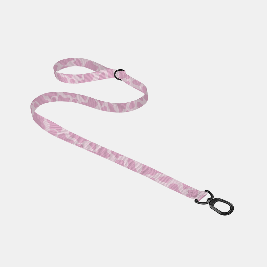 Antigone | Pet Leash Animal Print Pink - Large | Shut the Front Door