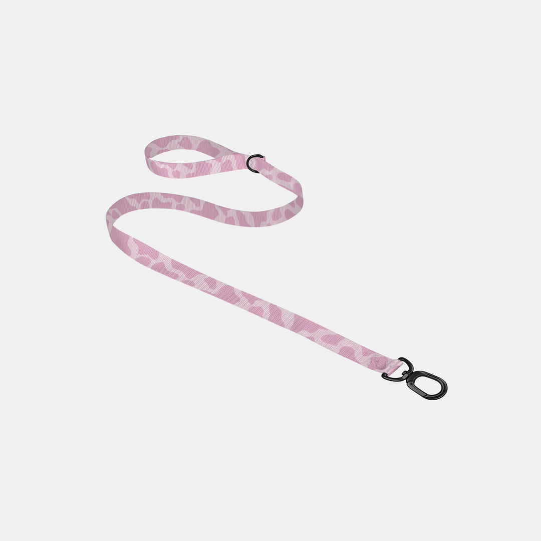 Antigone | Pet Leash Animal Print Pink - Medium | Shut the Front Door