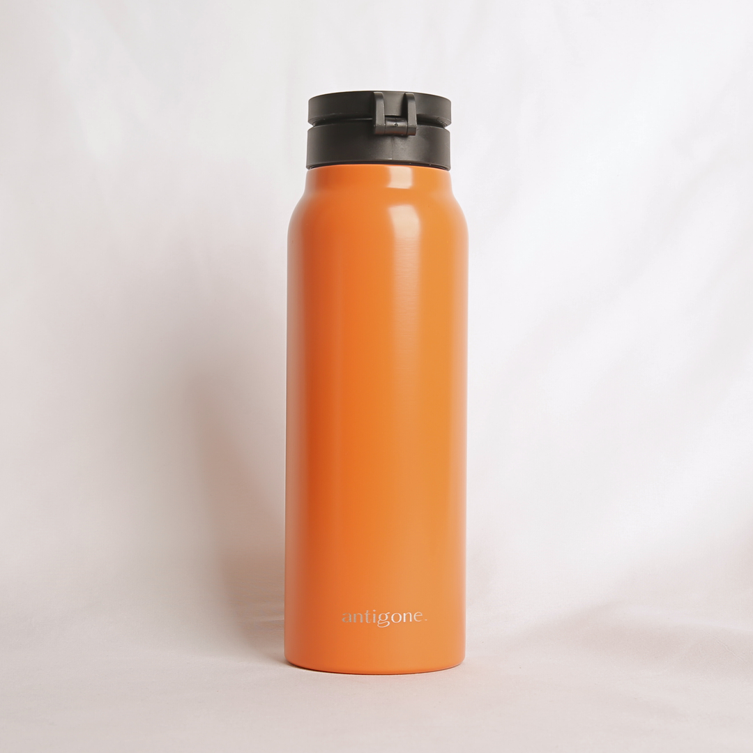 Antigone | sipRISE Bottle Phone Holder 950ml - Orange | Shut the Front Door