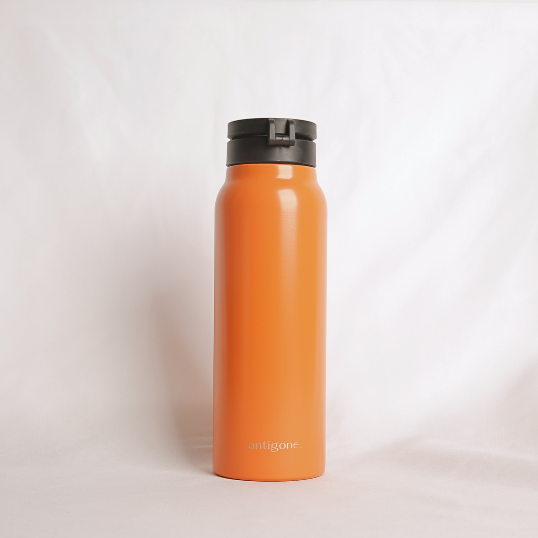 Antigone | sipRISE Bottle Phone Holder 720ml - Orange | Shut the Front Door